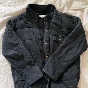 Womens Black Quilted Jacket
